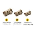 thumbnail image 5 of Tizuqe Reptile Hideout Cave Small Animal Hide Resin Log Pet Tortoise Escape Habitat Safe for Lizards Leopard Geckos Scorpions, 5 of 17