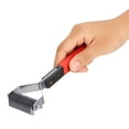 thumbnail image 4 of Pet Hair Deshedding Tool, Pet Hair Comb, Pin Grooming Deshedding Tool Red Stainless Steel Beauty Shop For Dog Household For Cat, 4 of 8