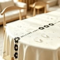thumbnail image 5 of SLYNSHome French Floral Tablecloth, Waterproof Scratch Resistant Wipe Clean Table Cover,Rectangular Dining Decor For Kitchen Tea Table Indoor Home Decor, 5 of 7