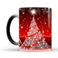 thumbnail image 6 of Color Changing Christmas Ceramic Coffee Cup, Thermal Tea Water Mug, Holiday Theme Drinkware, for Gift Giving Festive Beverage Enjoyment, 6 of 9