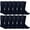12 Pack Navy Crew, variant on King Size Cotton Diabetic Crew & Ankle Socks, Big & Tall Mens Diabetes Sock, Bulk Value Pack