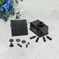 thumbnail image 5 of BESTOYARD Solar Powered Fountain Pump 1 Set 4.3*4.3*3.5in, 5 of 5