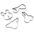thumbnail image 2 of 4PCS Pancake Mold Egg Ring Anti Scalding Handle Stainless Steel Anti Stick Heat Resistant Cooking Shaper for Kitchen DIY, 2 of 19