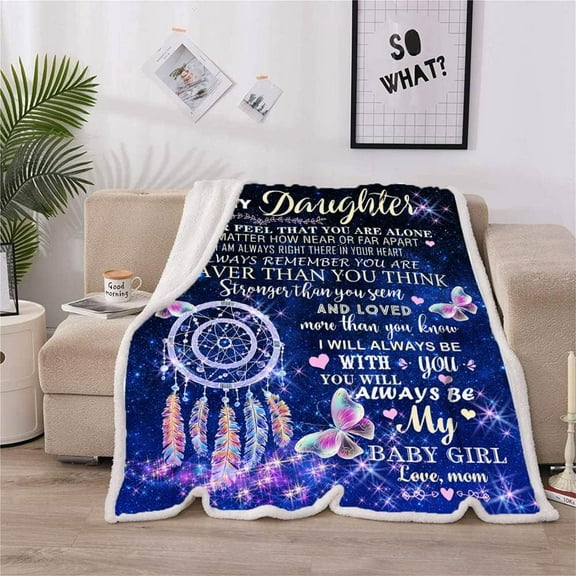 Gifts for Daughters from Mothers,Daughter Gift from Mom,to My Daughter Blanket,Birthday Gifts for Daughter Adult,Blanket for Daughter,Mother to Daughter Gifts from Mom,for My Daughter Blanket