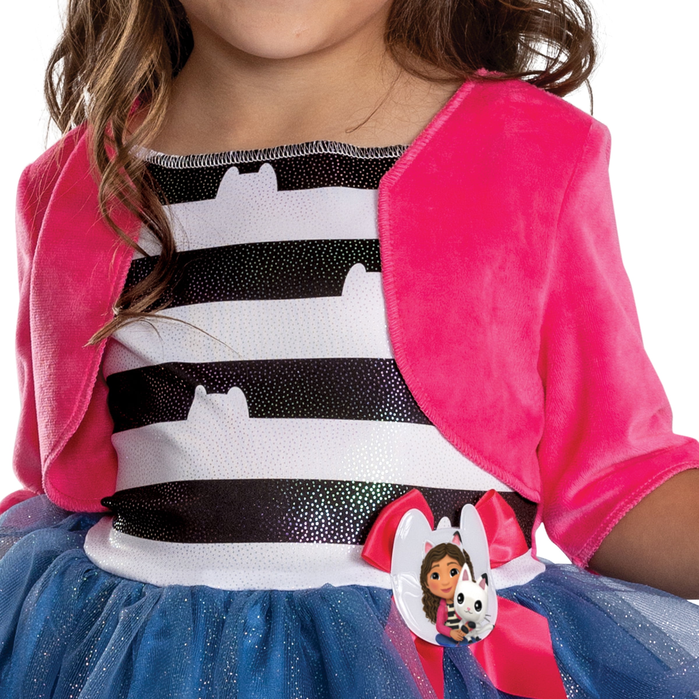 Gabby's Dollhouse Gabby Halloween Costume for Children, 2-Piece, Toddlers' Size 3T-4T, by Disguise