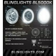 thumbnail image 6 of For The 2000 2001 2002 Honda Passport Halo Foglamp Bumper Drivinglight Kit, 6 of 6