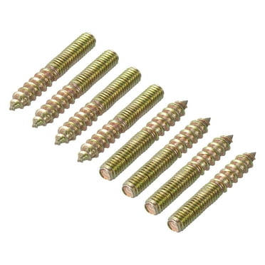 20PACK M6x40mm Hanger Bolt Double Headed Bolt for Furniture