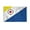 4x6 ft Nylon Flag, variant on AGAS Bonaire Flag 4x6 inch - 11" Plastic Pole 100% Polyester Stitched Edges Dutch Carribean Bonaire National Mini Flag on a Stick
