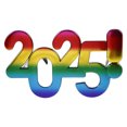 thumbnail image 4 of KAKOWELY Gafas de fiesta de Año Nuevo 2025 Gafas para celebraciones de Nochevieja Gafas de fiesta 2025 Accesorios fotográficos para reuniones festivas Eventos de cuenta regresiva, 4 of 5