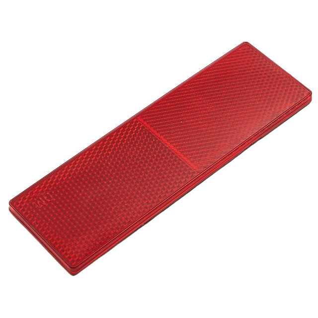 Increase Awareness with Rectangle Plastic Reflector Stickers for Vehicles