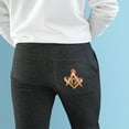 thumbnail image 2 of 'Freemason Fire' Unisex Fleece Joggers, 2 of 3