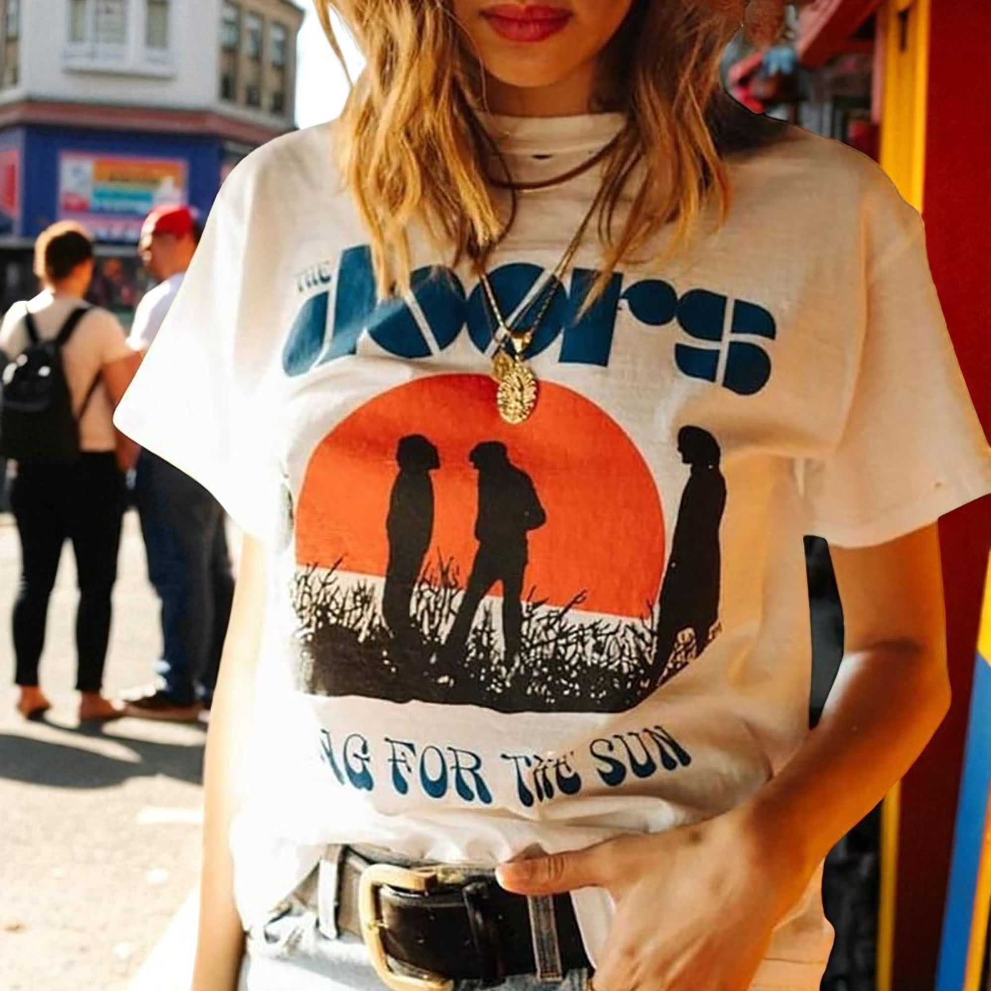 The Doors Waiting For The Sun Vintage Band Unisex Classic 2D