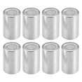 thumbnail image 1 of Ofertas únicas Manguito de montaje de junta de tubería de aire acondicionado de aluminio para automóvil, 8 piezas, diámetro de orificio de 12 mm y 19 mm, 1 of 1
