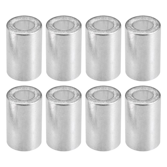 Ofertas únicas Manguito de montaje de junta de tubería de aire acondicionado de aluminio para automóvil, 8 piezas, diámetro de orificio de 12 mm y 19 mm