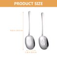 thumbnail image 6 of Qnmwood Stainless Steel Serving Spoon Set - 2 Large Spoons, 6 of 6