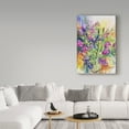 thumbnail image 3 of Trademark Fine Art 'Iris Blue And Tulips Too' Canvas Art by Annelein Beukenkamp, 3 of 3