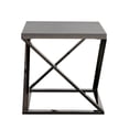 thumbnail image 1 of Steve Silver Table d'Appoint Carrée 23 Pouces en Nickel Noir, 1 of 2