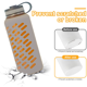 thumbnail image 4 of Funda protectora de silicona para botellas de agua, fundas protectoras antideslizantes aislantes, ultra gruesas y duraderas, 4 of 5