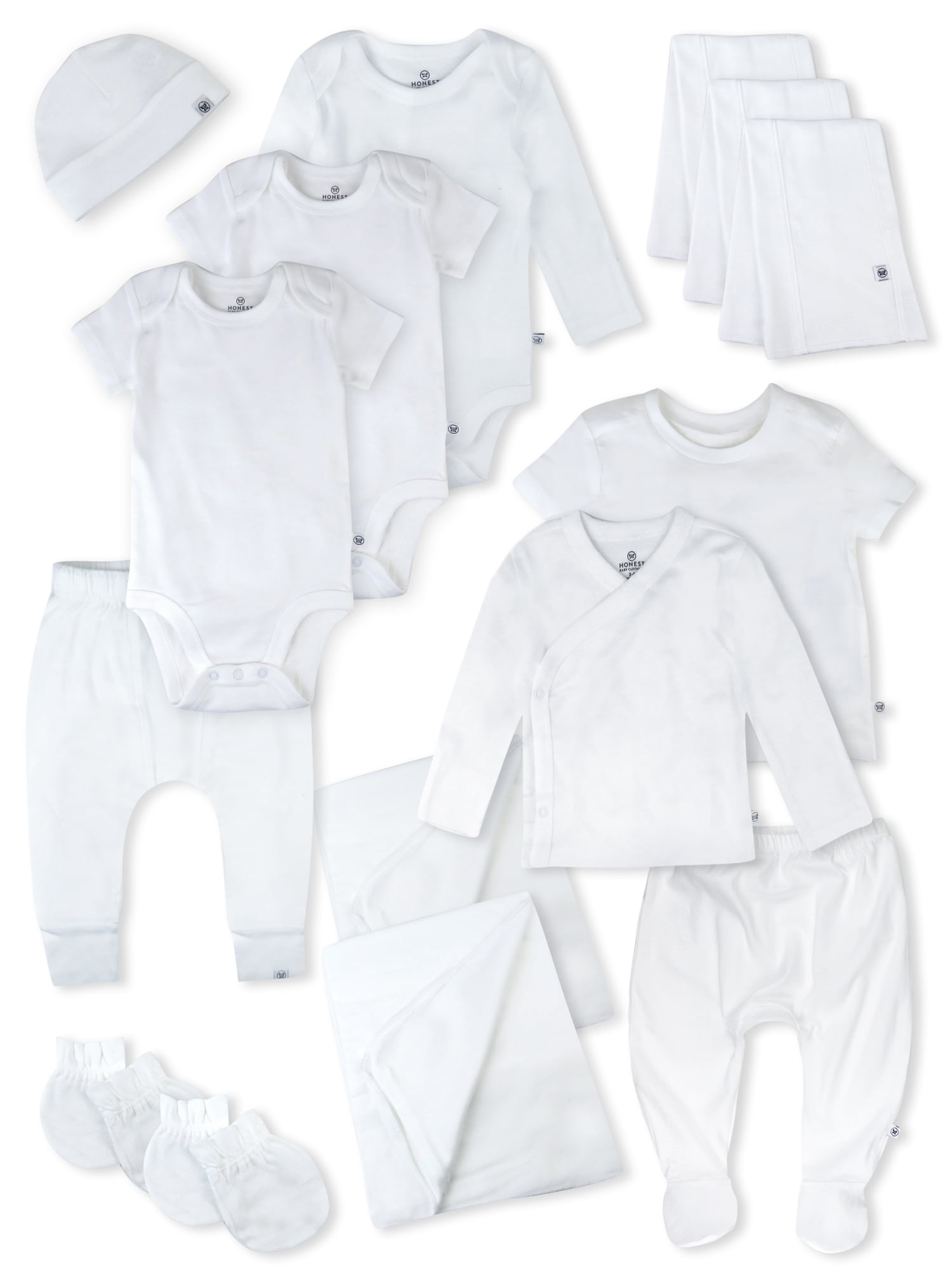 BNWT Bebelle Brand Pack of 6 Baby Boy or Girl Nursery Cute White Clothes  Hangers