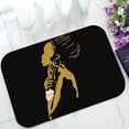 thumbnail image 1 of ABPHQTO Felpudo Antideslizante Mujer Africana Interior / Exterior / Baño Felpudo 40x60 cm ABPHQTO Matmat258-23.6x15.7, 1 of 1