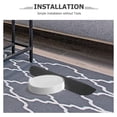 thumbnail image 3 of Minkissy Threshold Ramp Rubber Curb Ramp Black Stable Support for Doorways 1 Set, 3 of 8