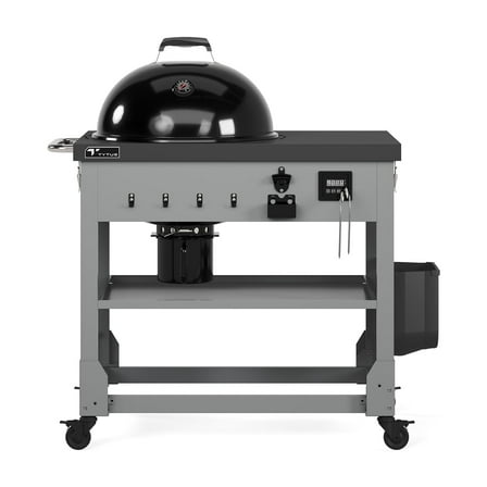TYTUS Anaheim 22" Charcoal Kettle Grill with Cart, Storage Bag, Temperature Probes   Cover