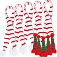 thumbnail image 1 of 5 sets Mini sombreros de Santa y bufandas de Navidad Santa Santa Bufanda Decoración de botellas, 1 of 6
