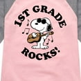 thumbnail image 3 of Peanuts - 1st Grade Rocks - Toddler And Youth Girls Raglan Graphic T-Shirt, 3 of 5