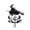 The Enchanted Witch Garden Wind Spinner#3, variant on 2PC The Enchanted Witch Garden Wind Spinner, Metal Ground Insert Garden Stake, Gothic Style Halloween Decorations Yard Stake for Garden Patio Pathway Fall Decorations
