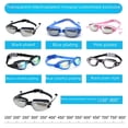 thumbnail image 2 of Gafas de natación HD para adultos, gafas de natación antivaho, venta al por mayor, gafas para miopía, gafas de natación impermeables de silicona para hombres y mujeres, 2 of 5