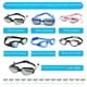 thumbnail image 4 of Gafas de natación HD para adultos, gafas de natación antivaho, venta al por mayor, gafas para miopía, gafas de natación impermeables de silicona para hombres y mujeres, 4 of 5