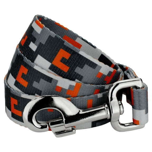 Country Brook Design® 5/8 inch Orange Digital Camo Dog Leash Limited Edition - 6 Foot