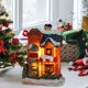 thumbnail image 4 of Navidad LED Village House Party Atmósfera Resina Casa luminosa para el hogar (F) JShteea Libre de BPA, 4 of 7