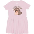 thumbnail image 3 of Inktastic I Love Hippos Girls Toddler Dress, 3 of 5