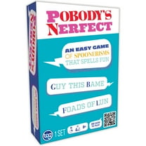 Longshore: Pobody's Nerfect Game - Party Game, 300 Sturdy Cards, 900 Hilarious Spoonerisms, 3 Levels of Play, Kids Ages 8 , 2  Players, 15 Min