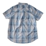 Eddie Bauer Women's Short Sleeve Moisture Wicking Adventure Shirt (Ancient Water Starling Plaid, L)
