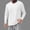 White, variant on YLSDY Men's Long Sleeve V-Neck T-Shirt Moisture Wicking Athletic Workout Top Navy S