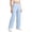 Light Blue, variant on Boyscolos Womens Scrub Pants Scrubs for Women Solid Casual Soft Medical Uniform Trousers Cargo Nursing Bottoms with Pockets