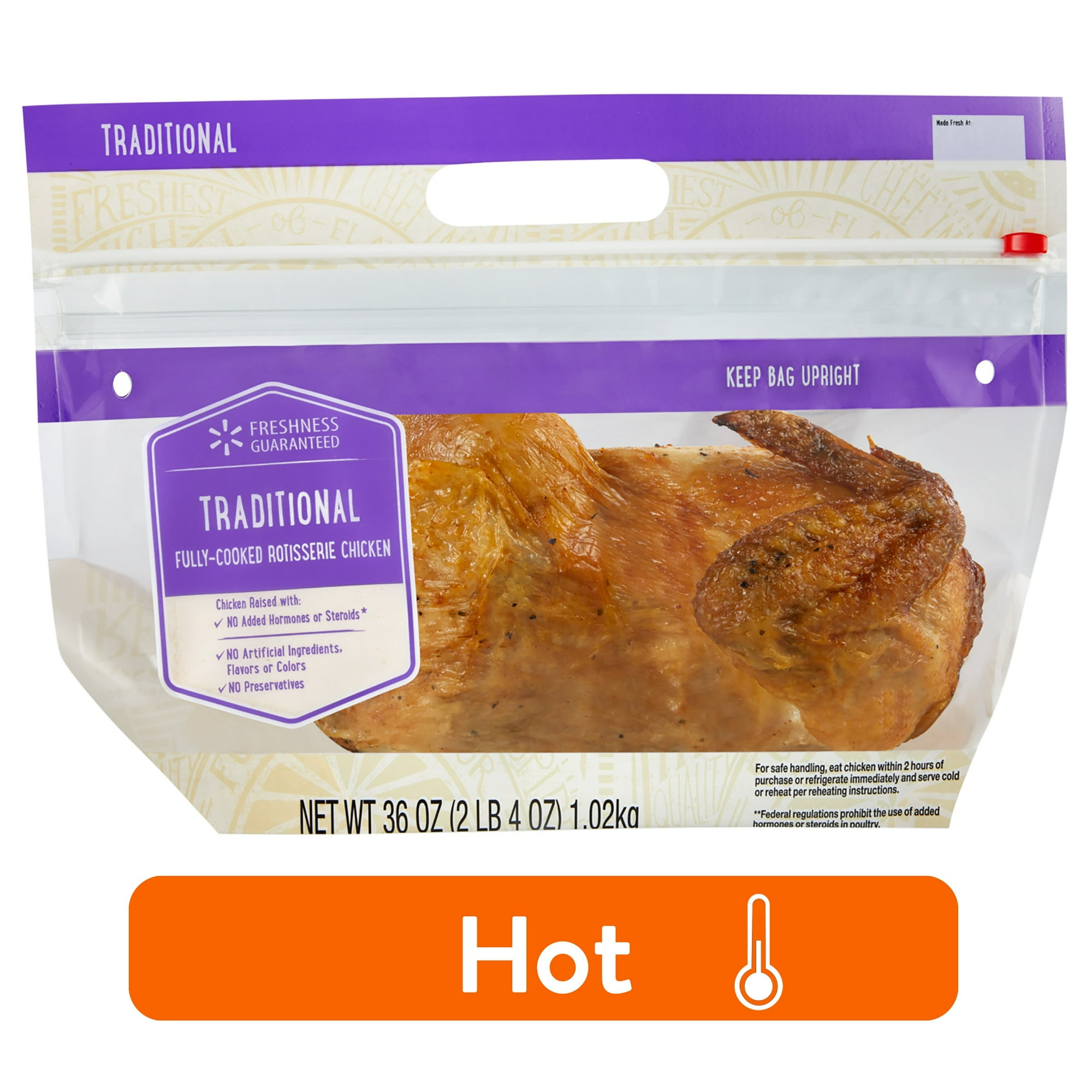 (Hot) Freshness Guaranteed Traditional Rotisserie Whole Chicken, 2.25 lb
