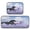 Black Horse and Pink Unicorn, variant on 2-Piece Kitchen Mat Set Non Slip Washable Floor Mats Decorative Rugs for Kitchen Sink Laundry Black Cat Lounging