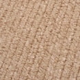 thumbnail image 2 of Colonial Mills 3' x 5' Sand Brown Rectangular Braided Area Throw Rug, 2 of 2