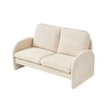 thumbnail image 6 of Gewnee Modern Chenille Accent Armchair - Upholstered with Solid Wood Frame, for Living Room, Bedroom, Office, 6 of 12