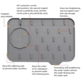 thumbnail image 5 of SIEYIO Silicone Faucet Splashes Guard Tray Soap Dish Pad for Kitchen Bathroom Sink Pad, 5 of 15