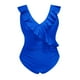 thumbnail image 4 of Traje Deportivo para las Mujeres Trajes de Baño de Color Sólido de Protección Solar sin Mangas, Poliéster para la Playa de Surf, 4 of 8