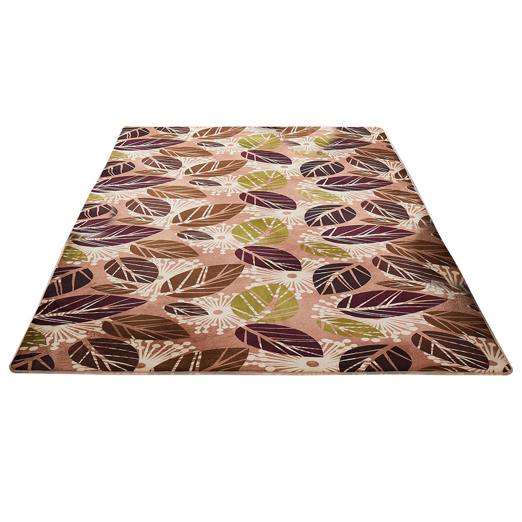 TANGNADE Nonslip Thick Coral Fleece Carpet Mat Sofa Blanket Coffee