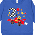 thumbnail image 3 of Inktastic Happy 2nd Birthday Red Racing Car Toddler Sweatshirt, 3 of 4