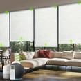 thumbnail image 1 of Yoolax Motorized Blind Remote Control Smart Roller Shade(Jacquard White,49"W x 72"H), 1 of 6