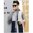 thumbnail image 2 of Men's Flannel Plaid Scarf, Double-Sided Jacquard Winter Scarf, 180x30cm,180*30cm,21,casual, 2 of 54