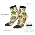 thumbnail image 6 of Pofeuu Cute Cartoon Cactus Print 30cm Socks, Adult Running Hiking Socks for Youth and Adult, 6 of 7