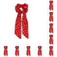 thumbnail image 3 of Minnieouse Tocados vintage de moda para mujeres: destaque entre la multitud Ampliamente pequeña Banda para el cabello largo y fresco 142K Punto 142K Punto pequeño rojo 10Conjunto, 3 of 6